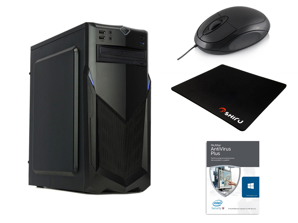 Komputer Do Gier 4200 G4600 GTX1050Ti 1TB + GRATIS