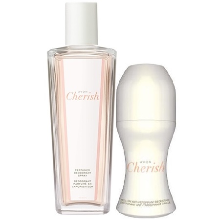 AVON ZESTAW Cherish Damski Perfumy + Dezodorant - 7377483630 ...