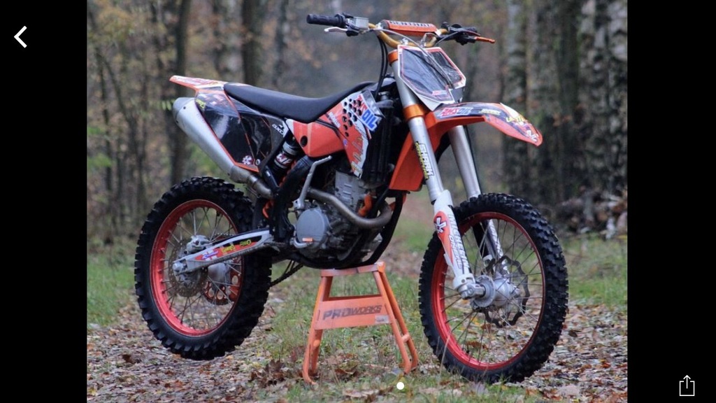 CROSS KTM SX-F 250 4T 2009r