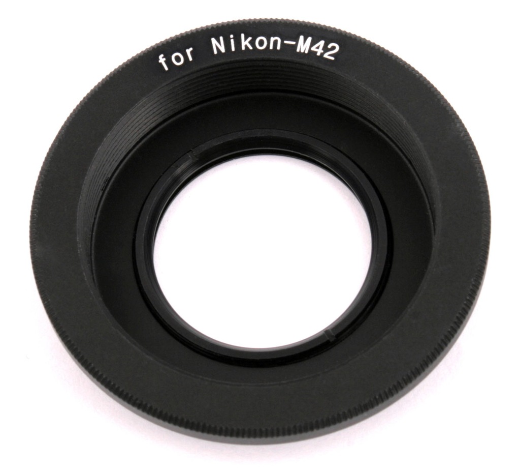 Adapter M42 do Nikona przejściówka NIKON + gratis 7218533613 oficjalne archiwum Allegro