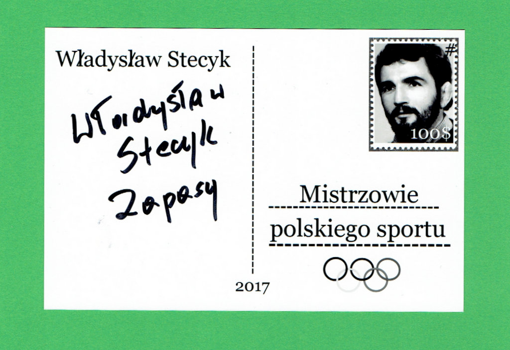 Olimpiada - Władysław Stecyk - autograf