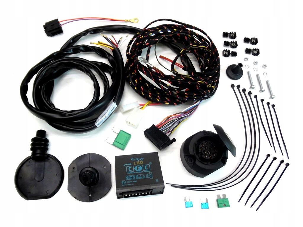 まいまい DEDYKOWANA WIĄZKA13PIN+MODUŁ HAKA PEUGEOT807DO HAK