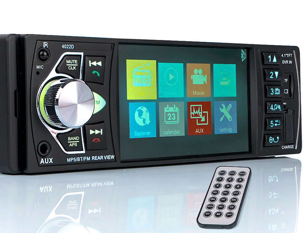 RADIO SAMOCHODOWE RADIOODTWARZACZ BLUETOOTH PILOT 7667407257