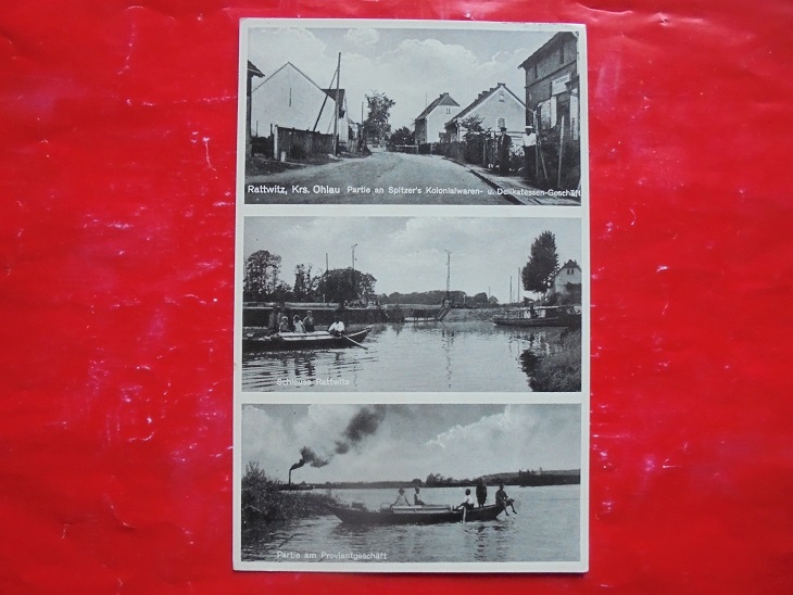 WROCŁAW OŁAWA RATOWICE OHLAU RATTWITZ SKLEP ODRA