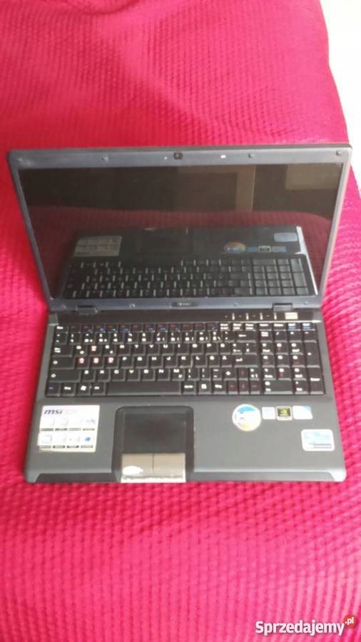 Laptop MSI CR600X sprawny