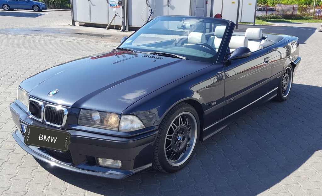 Bmw E36 Cabrio 320i 1994 Macaoblau 7370017480 Oficjalne Archiwum Allegro