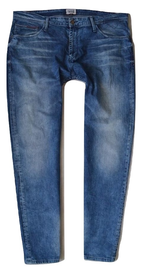 HILFIGER Spodnie Męskie Jeans Jeansy W40 L34