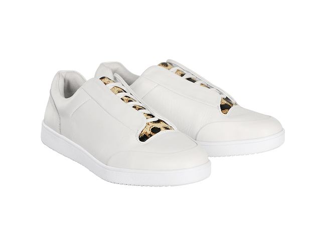 Heidi Klum Esmara Zapatos Высокие кожаные черные кеды новые