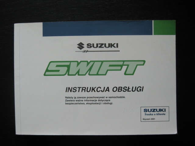 Suzuki Swift II Polska instrukcja Swift 19892004