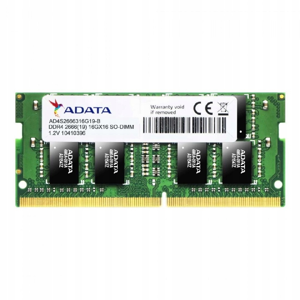 ADATA Premier DDR4 2666 Sodim 8GB CL19 SingleTray