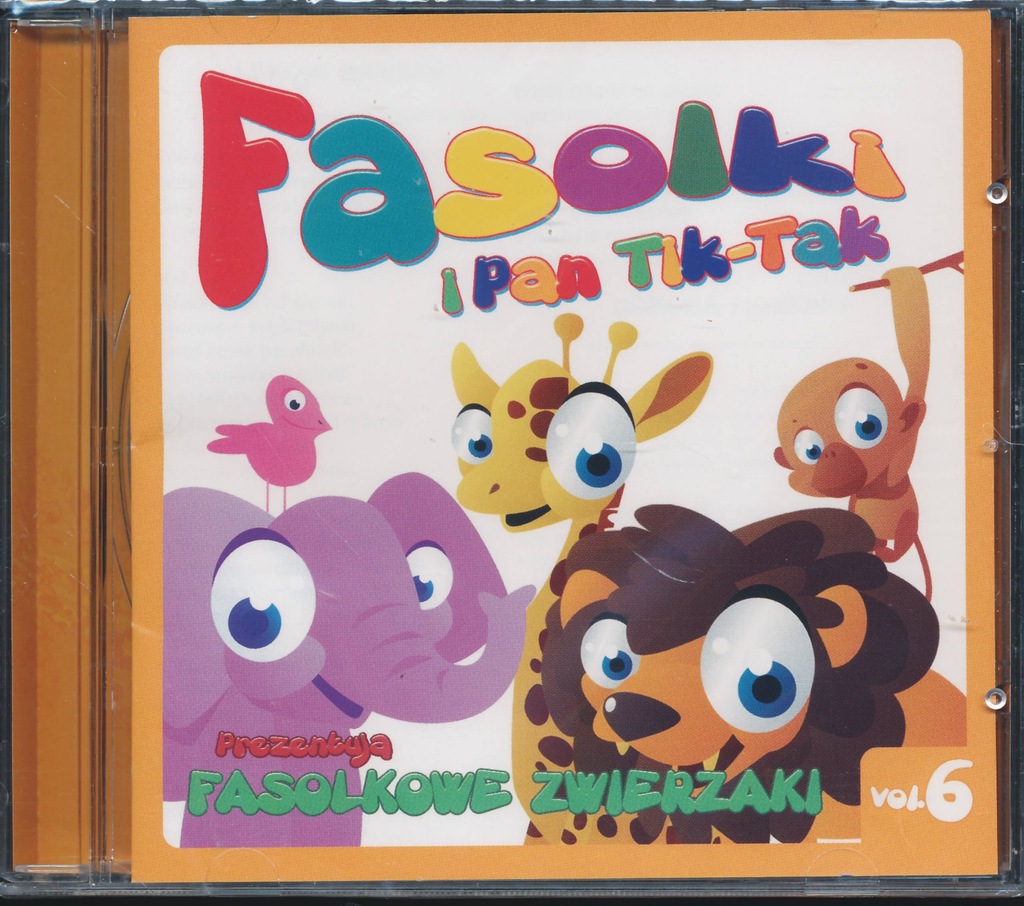 Fasolki i Pan Tik Tak - Fasolkowe zwierzaki
