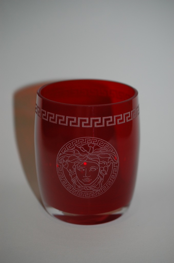 Rosenthal VERSACE MEDUSA Red szklanka do whisky