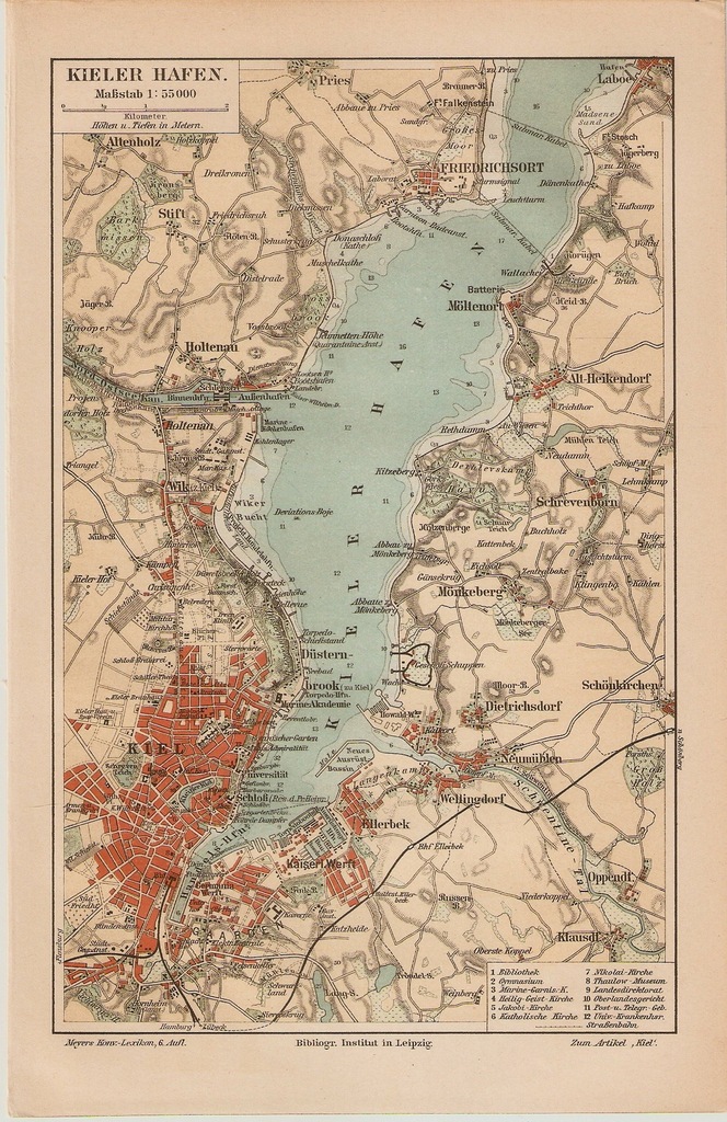 NIEMCY KILONIA I ZATOKA KILOŃSKA 1902 ROK