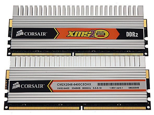 CORSAIR XMS2 DHX 4GB (2x2GB) 800Mhz CL5
