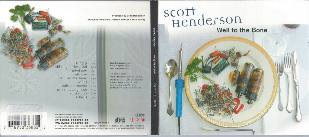 Scott HENDERSON - well to the bone [2002] _CD