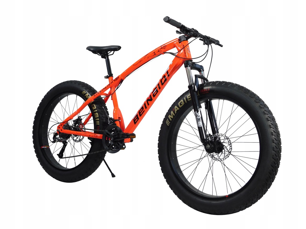 Rower FatBike Fat Bike Cavalier Czerwony ACERA