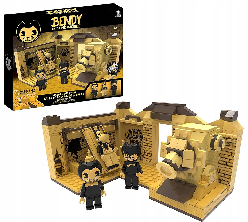Bendy And The Ink Machine Allegro BENDY AND THE INK MACHINE-KLOCKI 265 ELEMENTY - 7723971538 - oficjalne