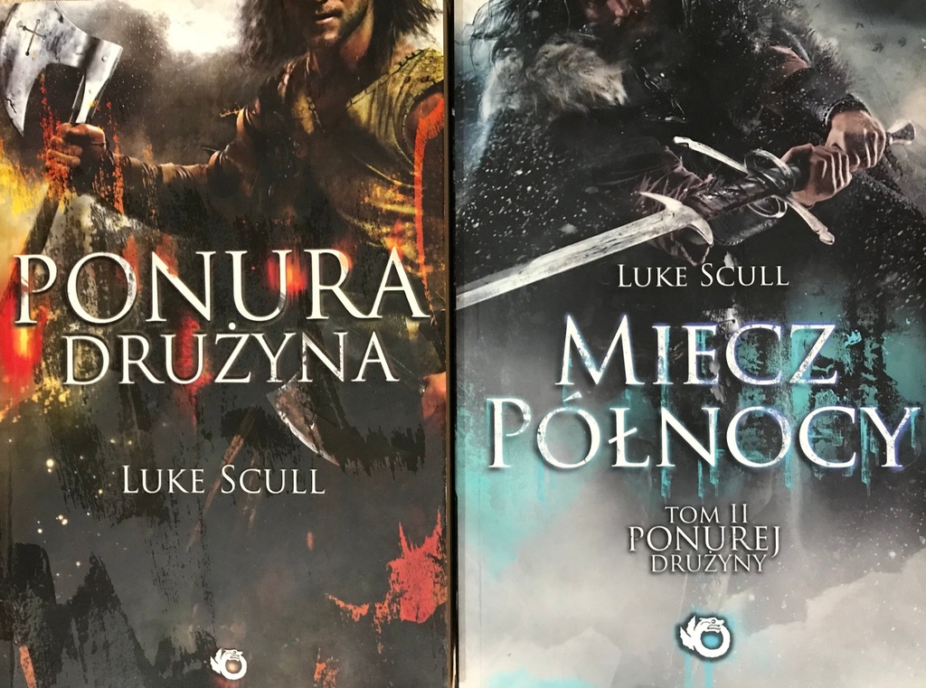LUKE SCULL - Ponura Drużyna / Miecz Północy T.1-2