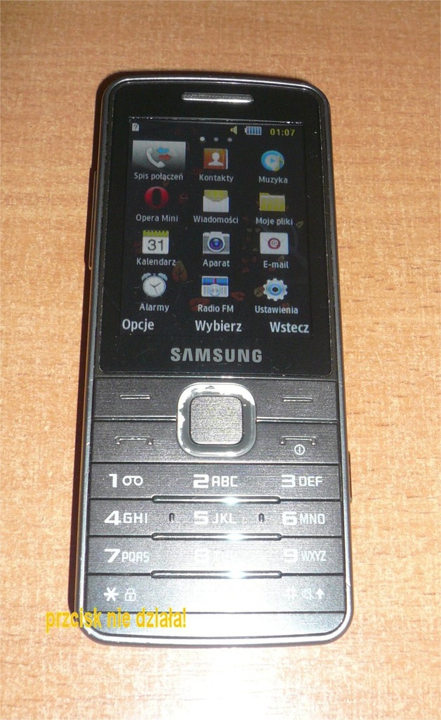 Telefon kom Samsung GT-S5611 YATELEY GU46 6GG