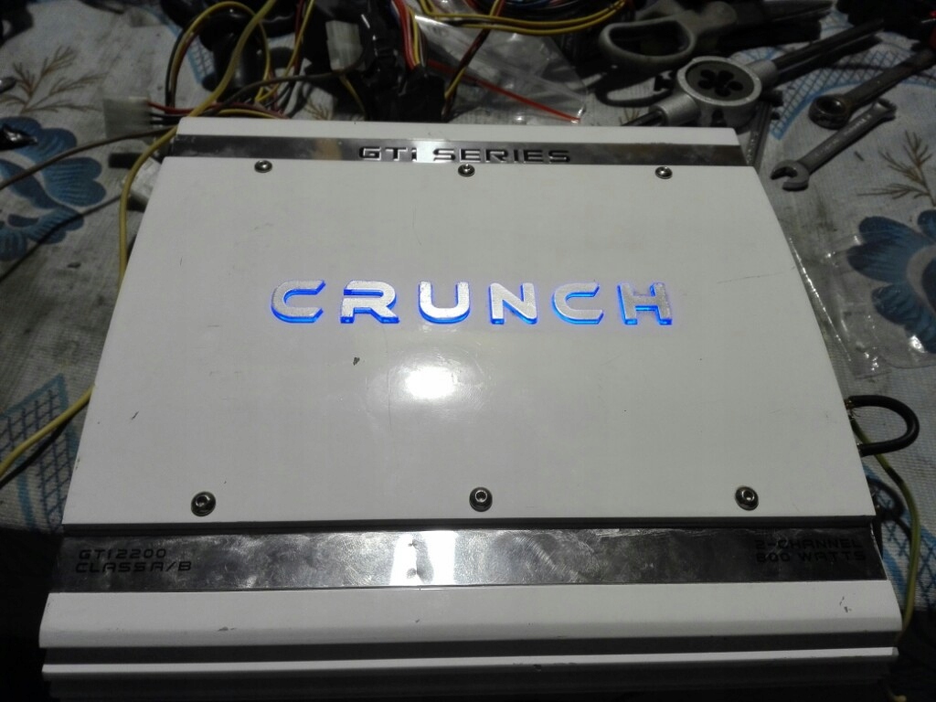 wzmacniacz, crunch gti 2200, nie gra!!!