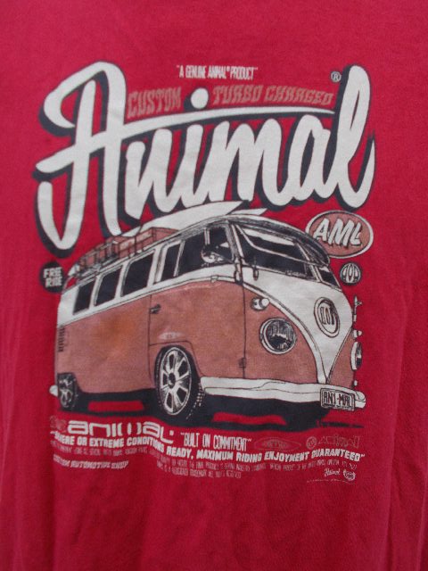 animal vw camper t shirt