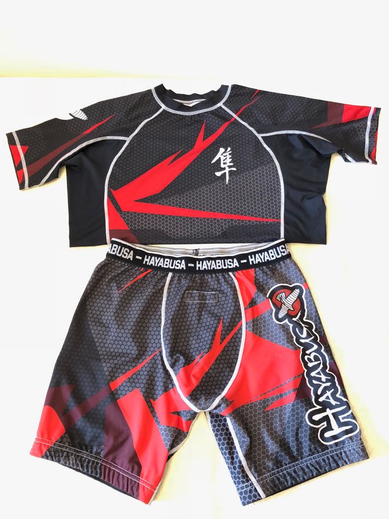 Hayabusa Metaru 47  Rashguard  komplet JAK NOWY!