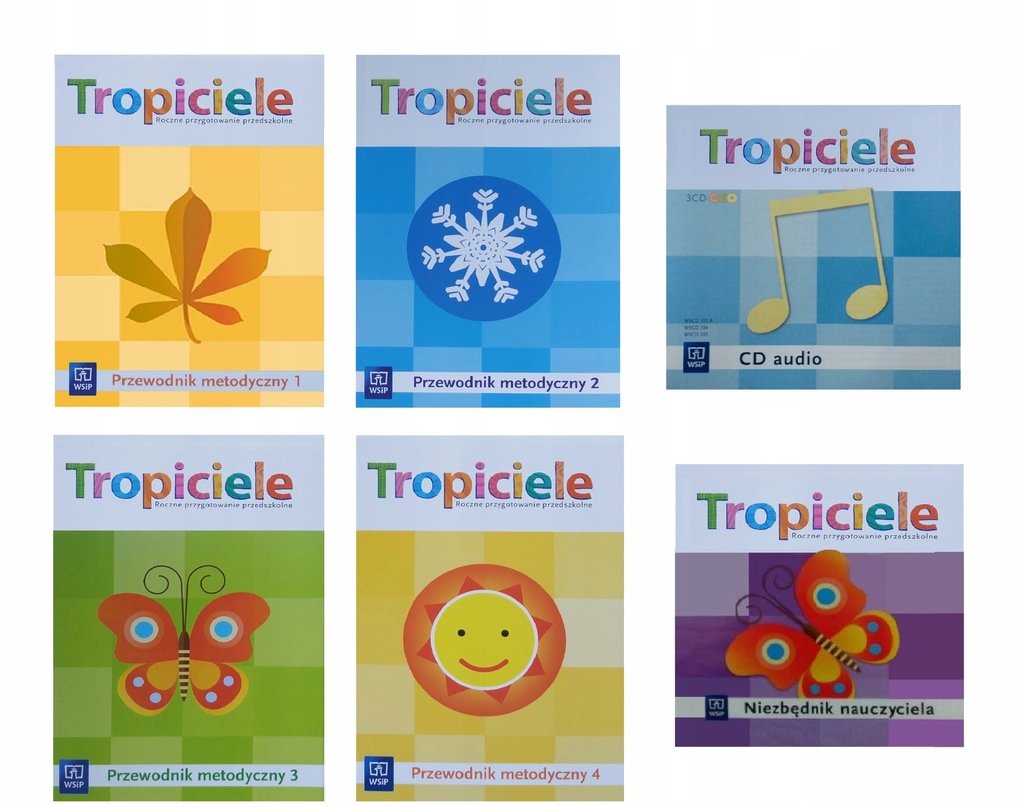TROPICIELE PRZEWODNIKI METODYCZNE 5/6 LATEK + 4 CD