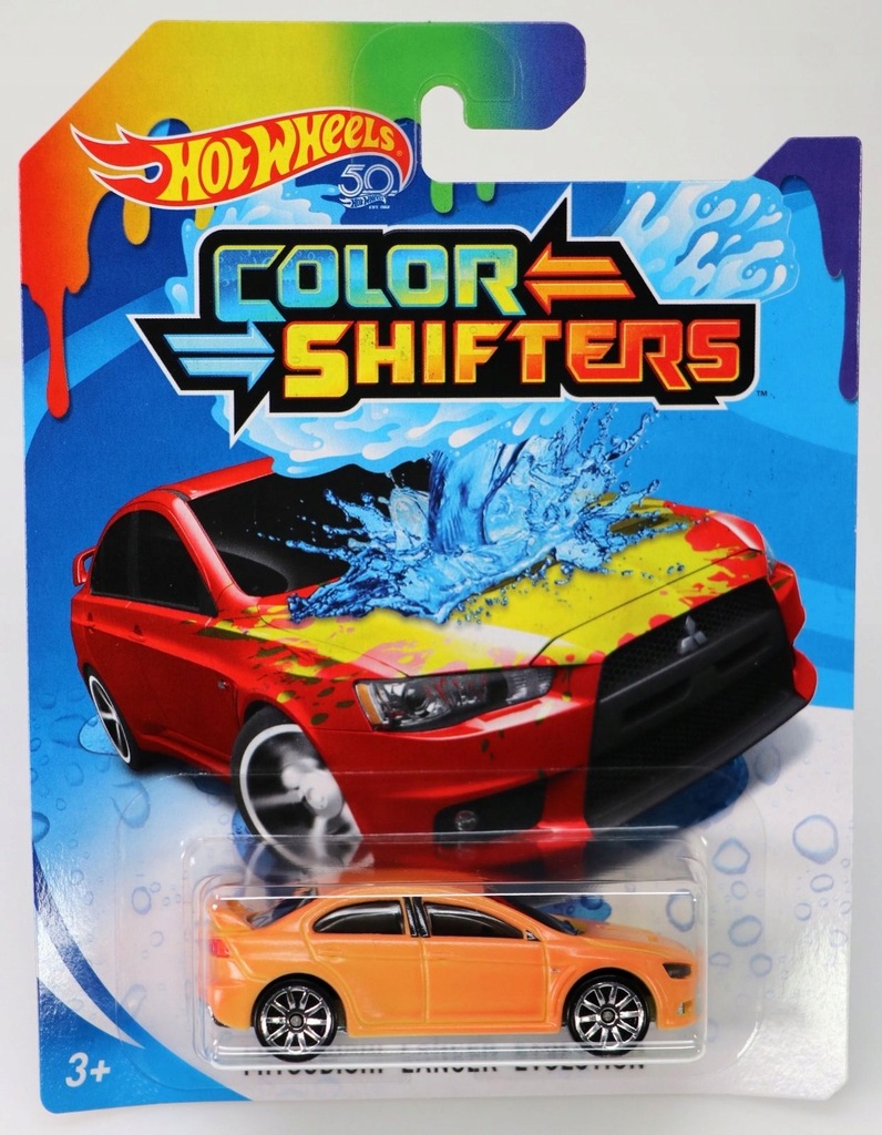 HOT WHEELS ZMIENIAJĄCE KOLOR MITSUBISHI FPC54