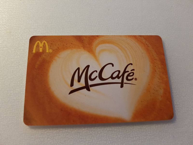 Karta podarunkowa - McDonalds Kanada