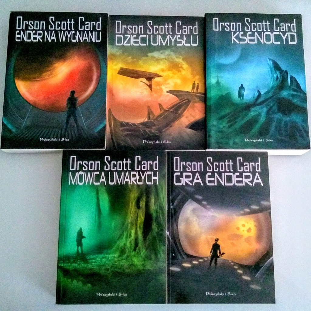Gra Endera, Cykl Endera, 5 tomów, Orson Scott Card