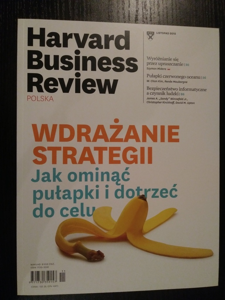 Magazyn Harvard Business Review | listopad 2015