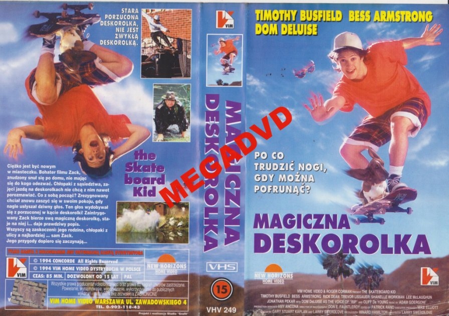 [VHS] MAGICZNA DESKOROLKA ------------ rarytas !!!