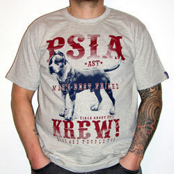 Amstaff Koszulka Męska Pies AST, T-shirt Psiakrew