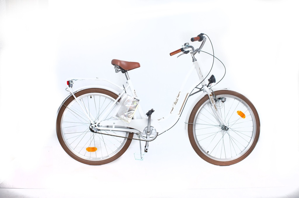 ROWER BEST MOKKA18" BIAŁY/POŁYSK 7224388825 oficjalne archiwum Allegro