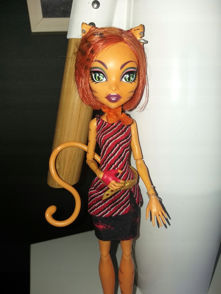 Lalka monster high Toralei upiorki żyją dźwiękowa