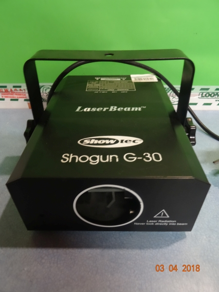 LASER DYSKOTEKOWY SHOWTEC SHOGUN G30
