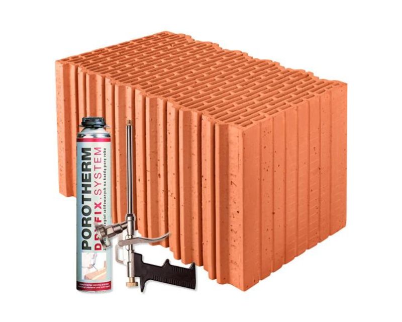 cegła pustak porotherm 44 EKO+DRYFIX Wienerberger