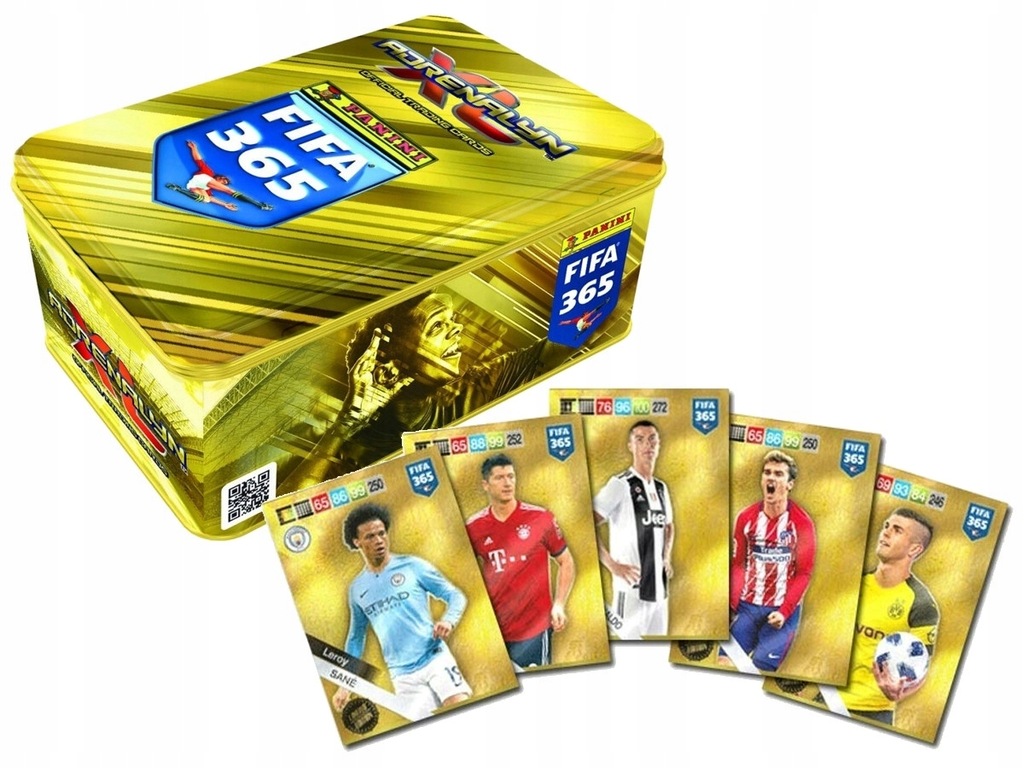 PANINI FIFA 365 KARTY ADRENALYN XL 2019 PUSZKA