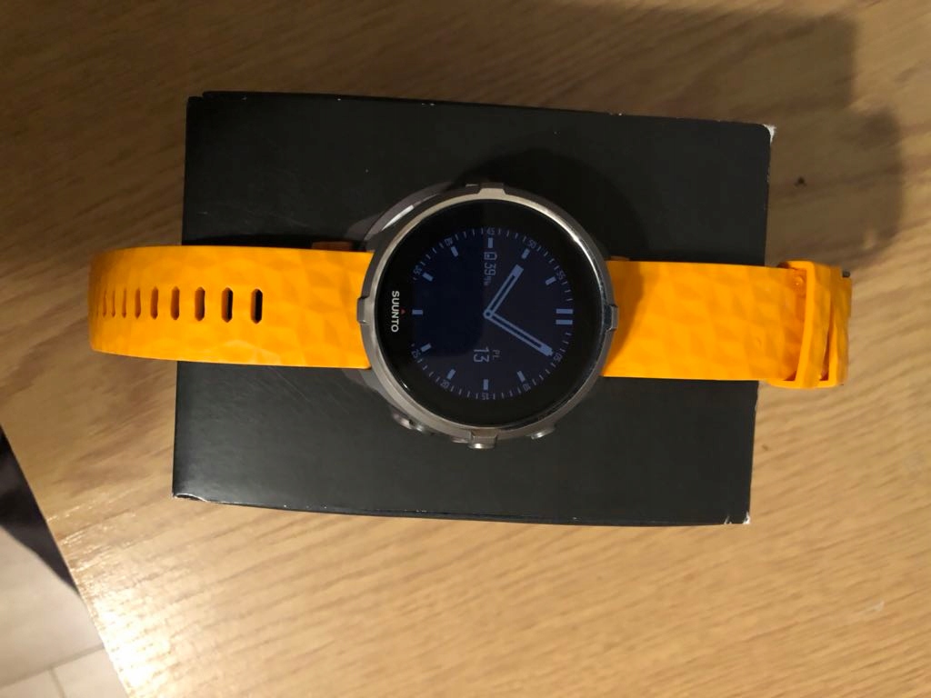 zegarek suunto spartan sport wrist hr baro amber