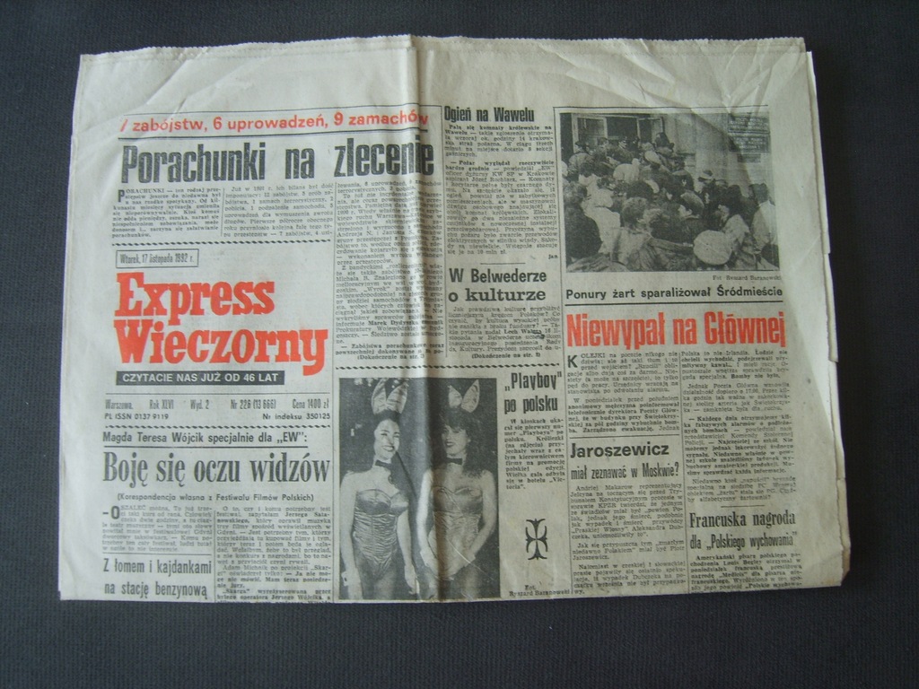 Gazeta Express wieczorny 17.11.1992