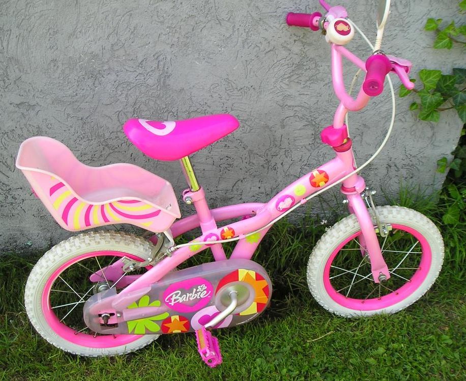 rowerek z pedałami dla dziewczynki 14 cale 14``