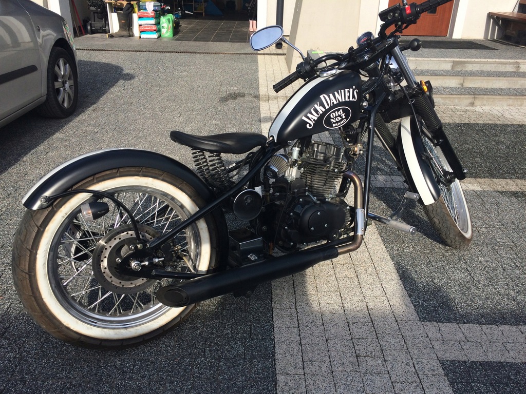 Motocykl Heist 125 custom bobberKAT B+KASK GRATIS!