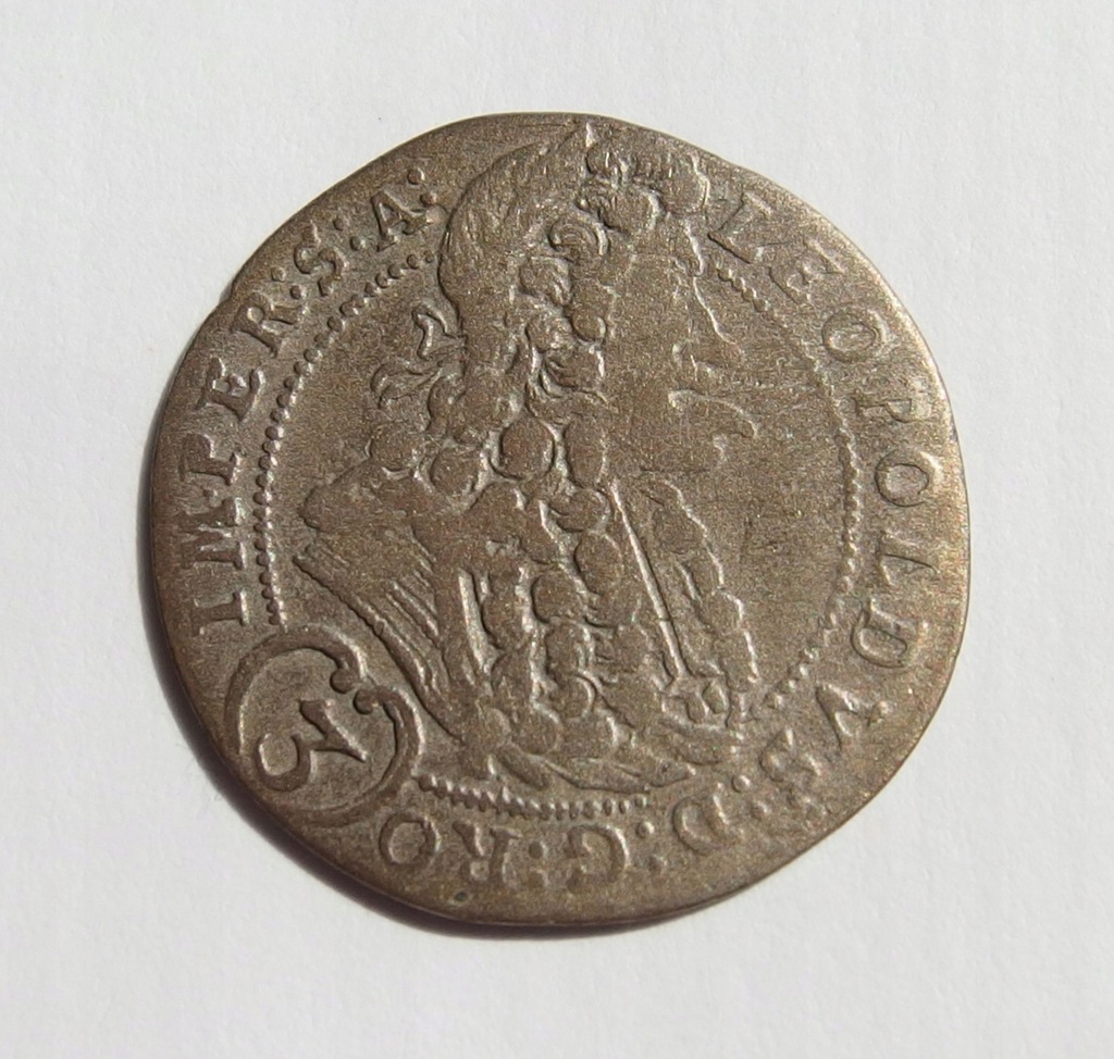 Leopold 3 Krajcary 1698