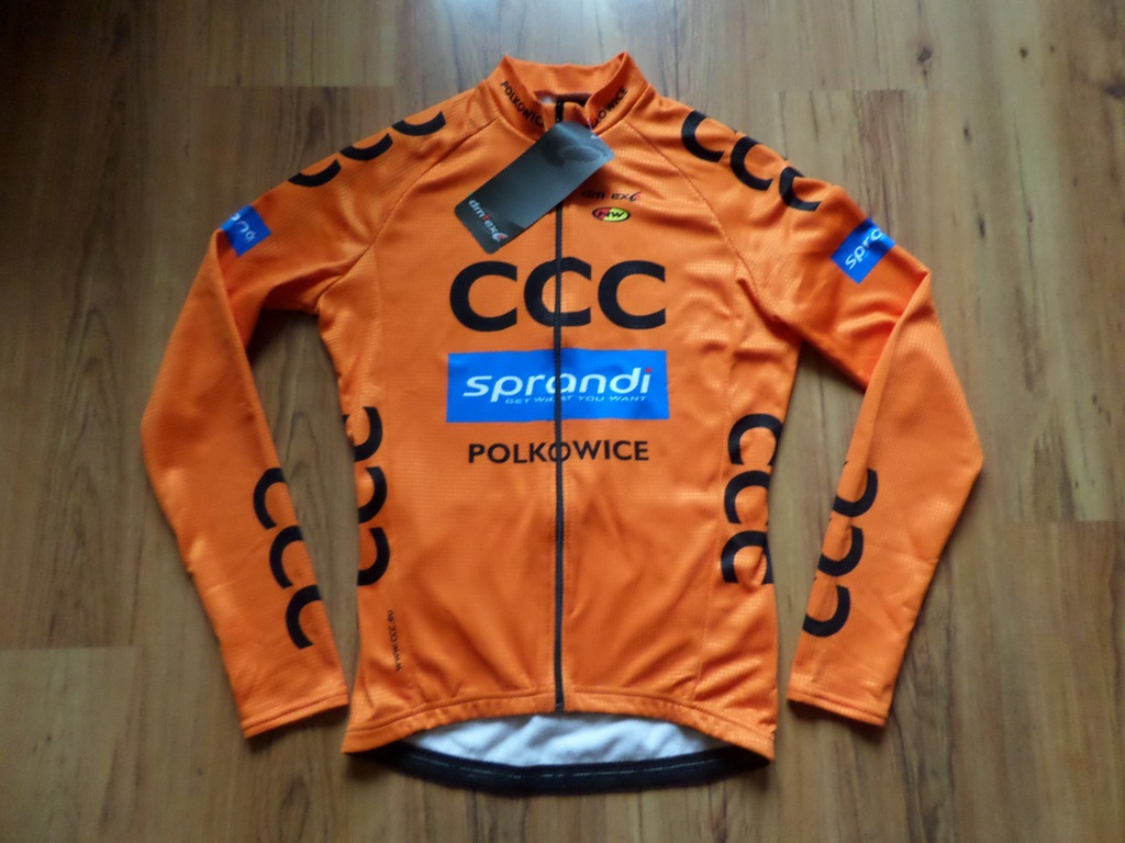 Bluza kolarska CCC SPRANDI POLKOWICE Rozm M.NOWA