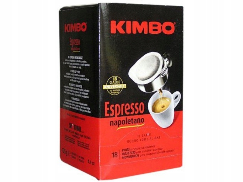 KIMBO Espresso Napoletano Kawa Mielona 18 szt.