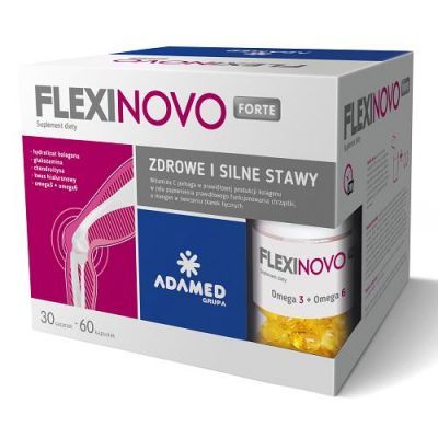 ADAMED FLEXINOVO FORTE GLUKOZAMINA STAWY ZESTAW