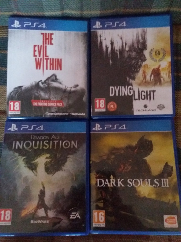 Gry Playstation 4 Evil Within Dark Souls Dl Da Oficjalne Archiwum Allegro