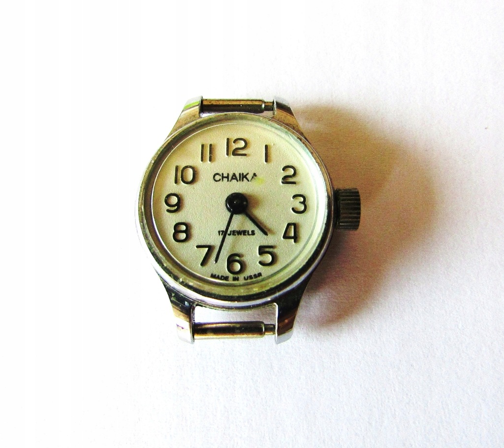 ZEGAREK CHAIKA 17 JEWELS MADE IN USSR - 7486995357