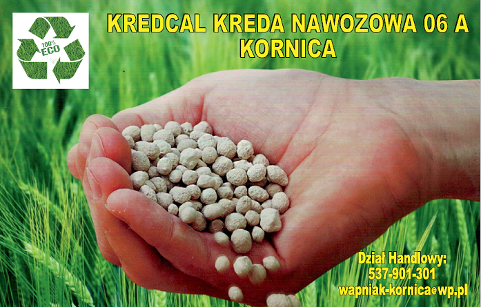 Kreda Nawozowa KREDCAL 06a (Kornica) granulat 24T.