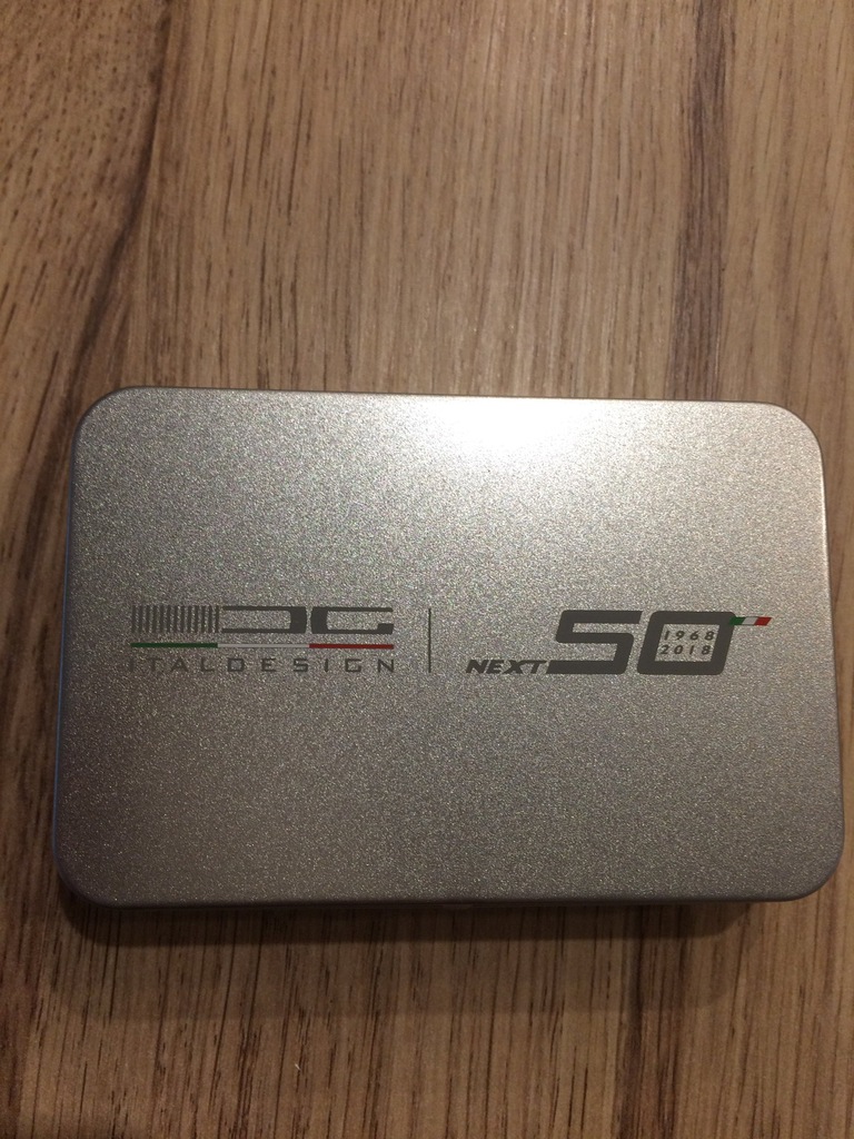 Italdesign 50yers  USB Press Kit Genewa 2018